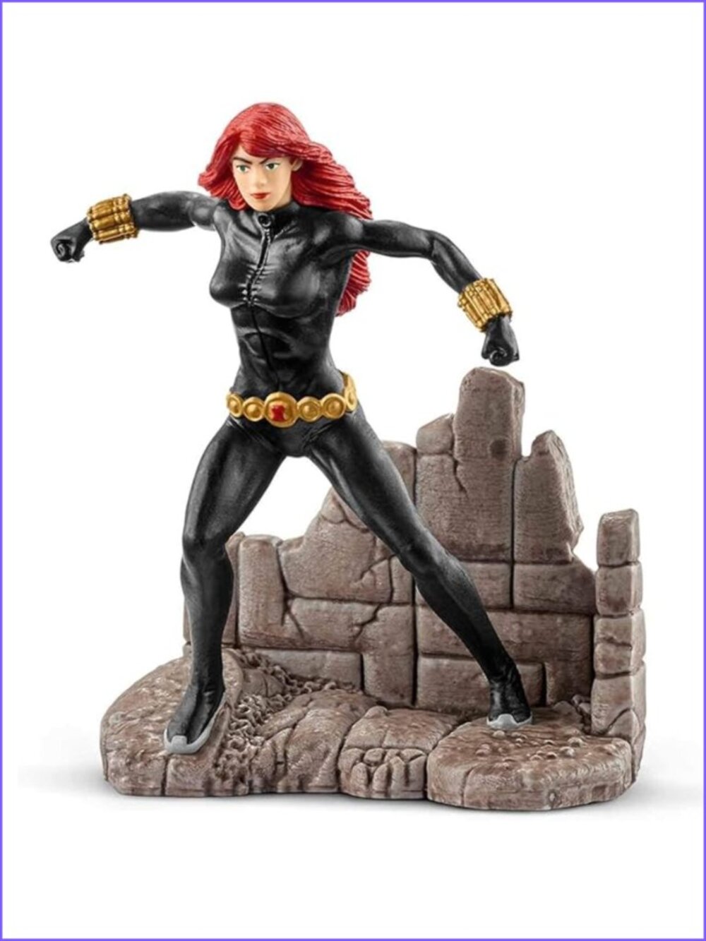 Schleich Marvel Classic Black Widow Diorama Collectible Figure (21505)